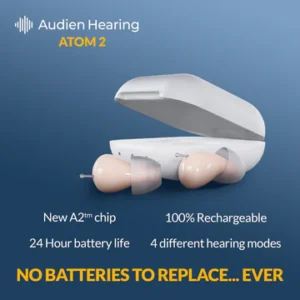 Audien Hearing Atom 2 OTC Hearing Aid